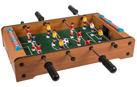 Дървена мини джага за футбол Out of the Blue