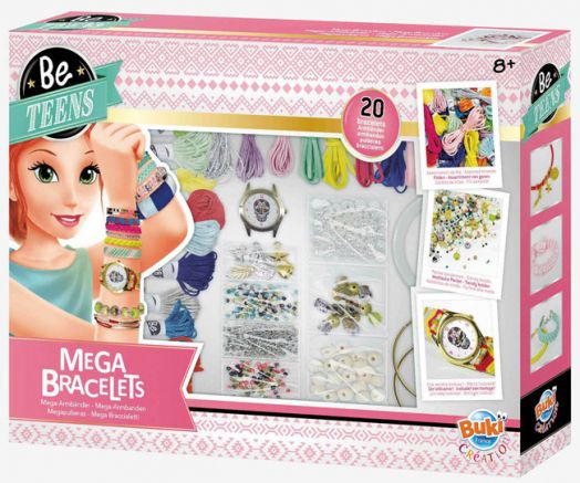 Творчески комплект Buki Be Teens - Разноцветни гривни