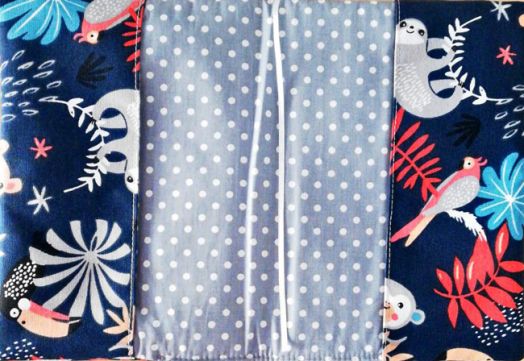 Текстилна подвързия за книга, нерегулируема