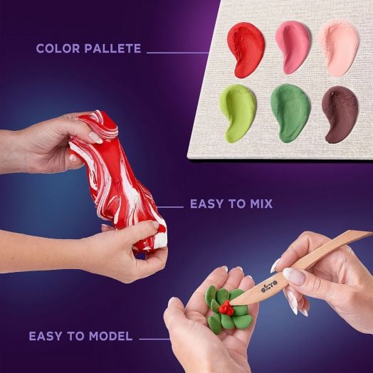 Творчески комплект Okto - Декорация с лек моделин 