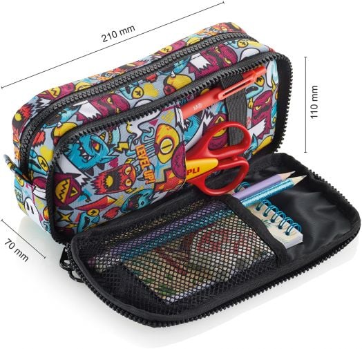 Несесер Miquelrius Level Up с две отделения, овален