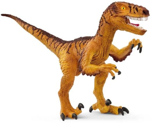 Фигурка Schleich: Велосираптор, оранжев