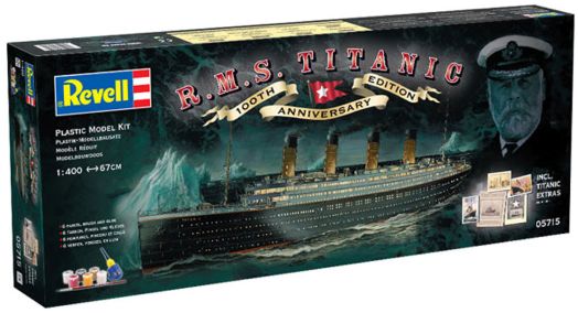 Сглобяем модел Revell - Кораб Titanic 100th Anniversary Gift Set