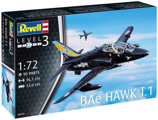 Сглобяем модел Revell - Самолет BAe Hawk T.1