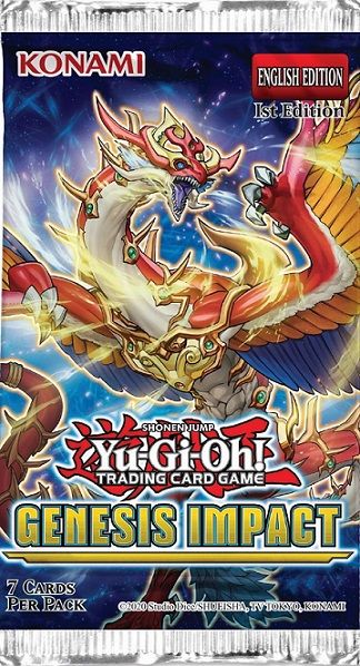 Карти за игра Yu-Gi-Oh! - Genesis Impact Booster