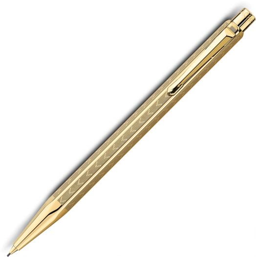 Автоматичен молив Caran d'Ache Ecridor Chevron Gilded
