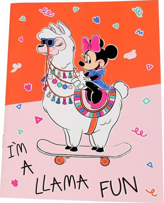 Тетрадка Minnie A5, 20 листа с малки квадратчета