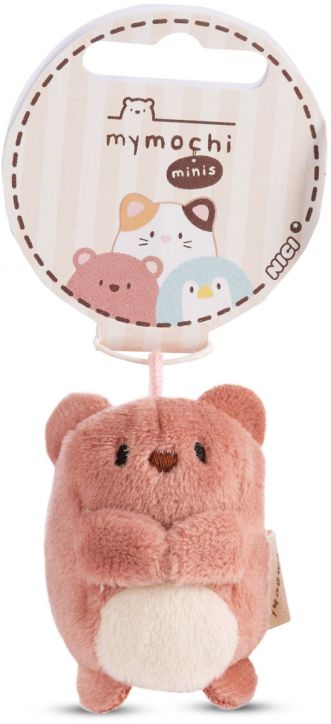 Плюшена играчка Nici Mymochi Minis - Мече Nomo, 5 см.