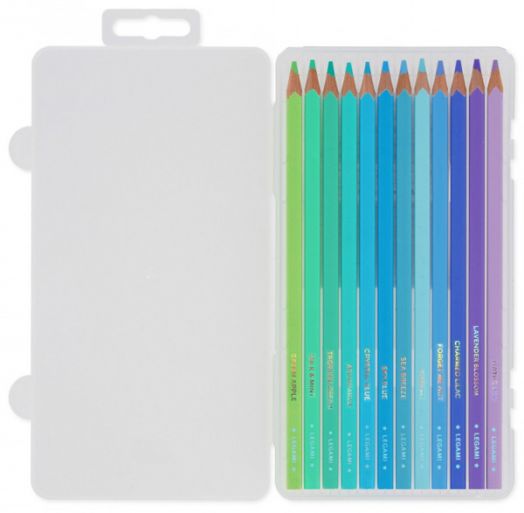 Цветни моливи Legami - Ocean, 12 бр.