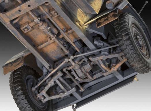 Сглобяем модел Revell - Германска командна бронирана машина Sd.Kfz.247 Ausf.B