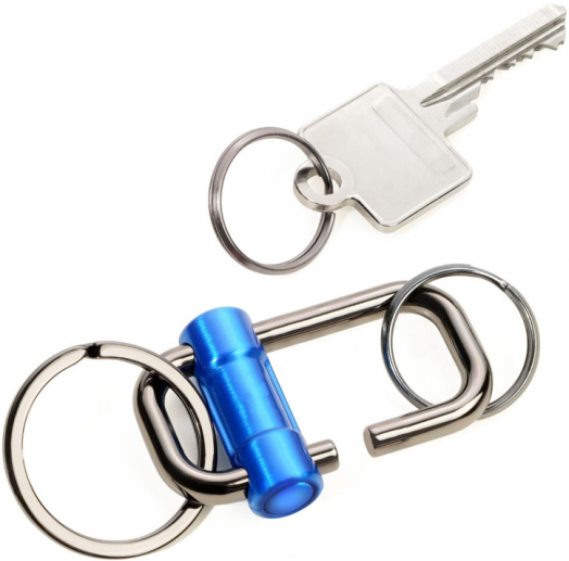 Ключодържател Troika 2-Way Key, син