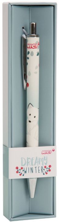 Химикалка Nici Dreamy Winter - Полярна лисица