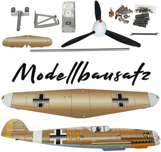 Самолет - градински ветропоказател изтребител Messerschmitt Bf 109, на стойка