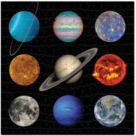 Пъзел Crocodile Creek - Слънчевата система, 200 части