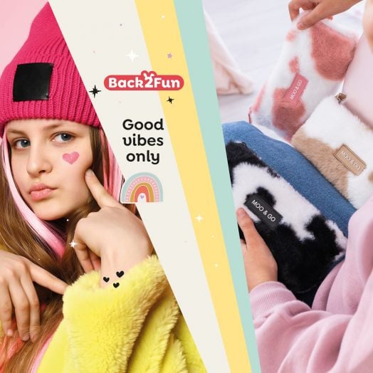 Плюшен несесер Miquelrius Back2Fun Moo & Go, кафяв