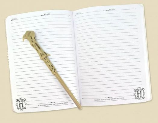 Тефтер със завъртащ се герб Blue Sky Harry Potter Back to Hogwarts A5, 80 листа