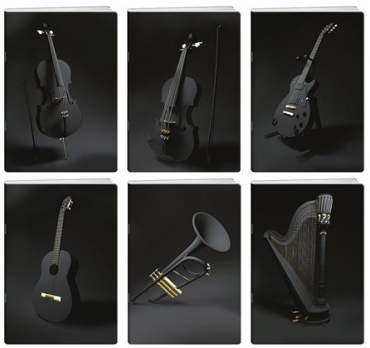 Тетрадка Elisa Strings А5, 60 листа с широки редове