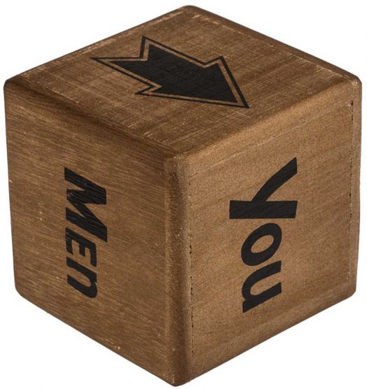 Drinking Game Out of the Blue - Дървени зарове с предизвикателства