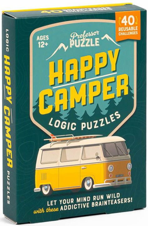 Логическа игра Professor Puzzle: Happy Camper