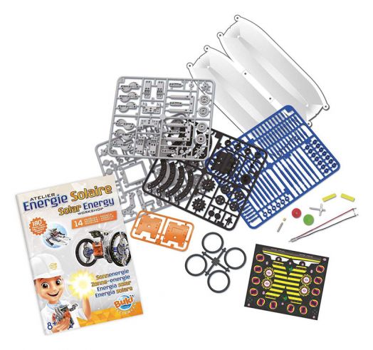 Комплект за строителство Buki: Слънчева енергия, 14 в 1