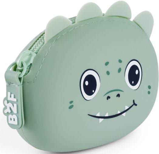 Силиконово портмоне за монети Miquelrius Back2Fun - Динозавър