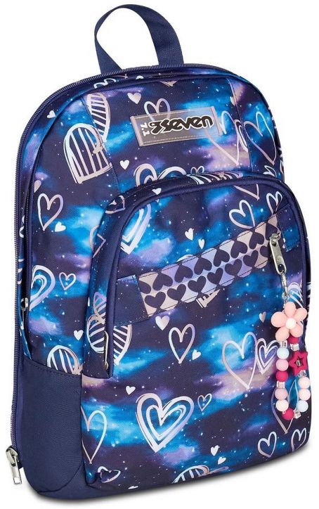 Ученическа раница Seven Dual Detach Gloomy Heart с две отделения
