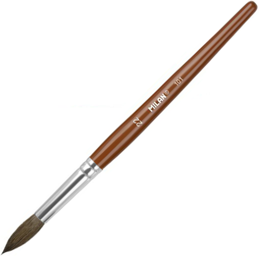 Кръгла четка за рисуване Milan #22
