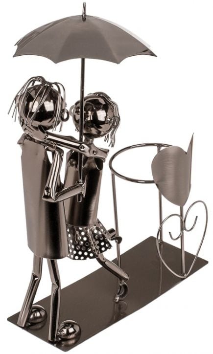 Метална поставка за вино Out of the Blue - Lovers IV