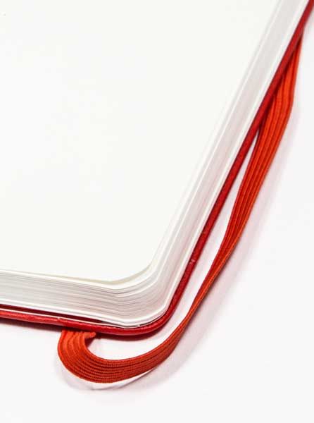 Голям червен тефтер Moleskine, линиран