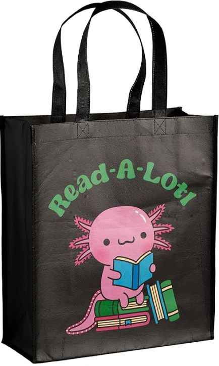 Чанта за пазаруване Mudpuppy Read-a-Lotl