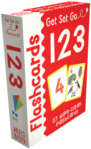 Get Set Go Flashcards: 123