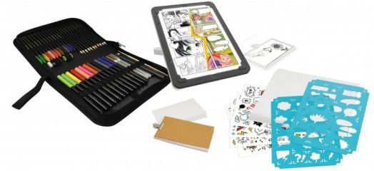 Детски комплект Buki - Таблет с пособия за рисуване