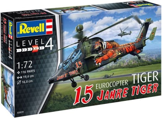 Сглобяем модел Revell - Хеликоптер 15 Jahre Tiger