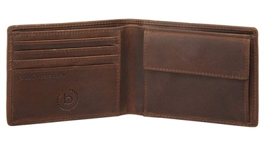 Портфейл Bugatti Romano 4CC, кафяв