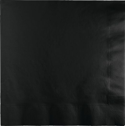 Салфетки Creative Party - Черно кадифе, 25 бр.