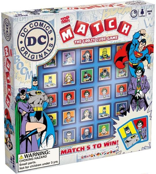 Настолна игра Top Trumps Дуел: DC Comics