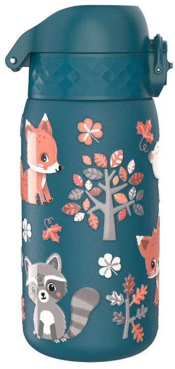 Бутилка за вода Ion8 - Горски животни, 400 мл