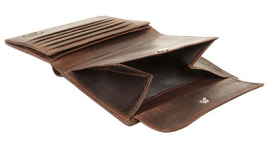 Портфейл Bugatti Romano 10CC, кафяв