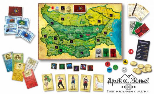 Настолна игра: Дръж се, Земьо!