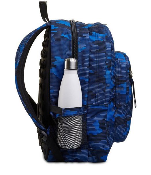 Ученическа раница Seven Freethink Boy Frost Gray с две отделения и USB порт