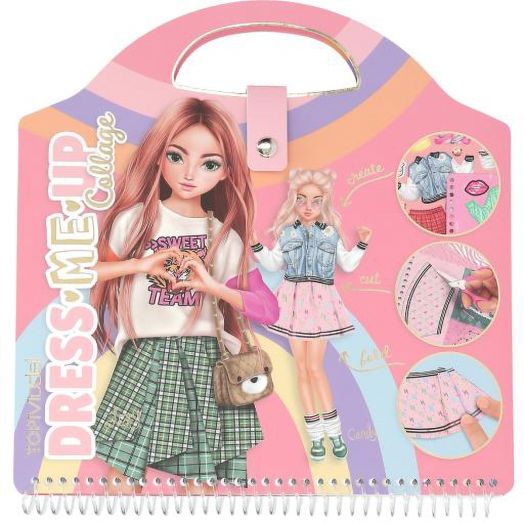 Книжка за оцветяване Top Model - Collage Book