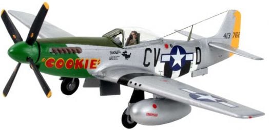Сглобяем модел Revell - Самолет P-51D Mustang