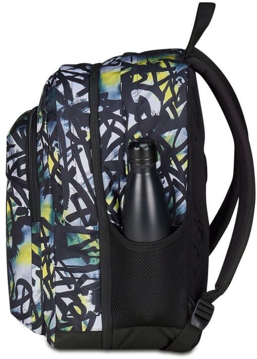 Ученическа раница Seven Pro XXL Reversible Detach Lime Punch и безжични слушалки