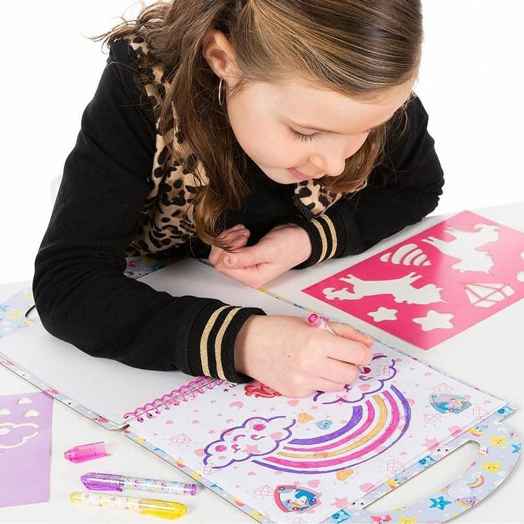 Творчески комплект Totum - Книжка с активности еднорог