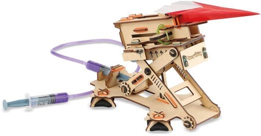 Дървен конструктор Smartivity - Хидравлична самолетна писта