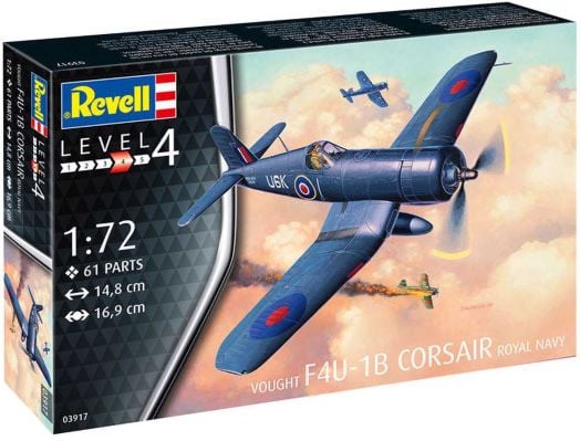 Сглобяем модел Revell - Изтребител Vought F4U-1B Corsair