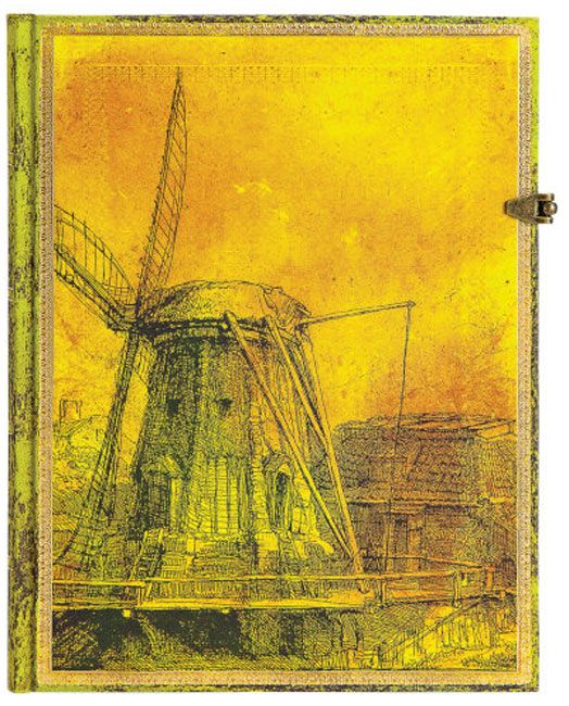 Тефтер Paperblanks - Rembrandt's 350th Anniversary Ultra, 18 х 23 см.