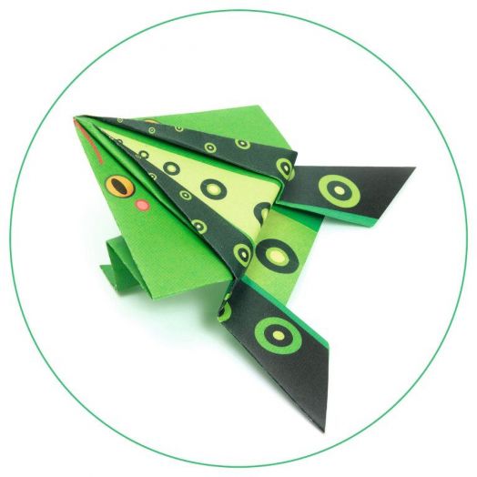 Творчески комплект Djeco Оригами: Подскачащи животни