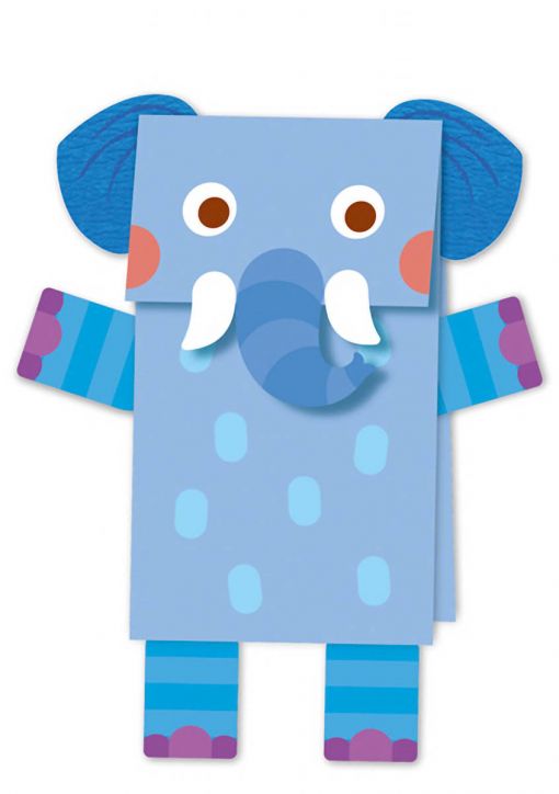 Творчески комплект 4M - Хартиени пликове с животни