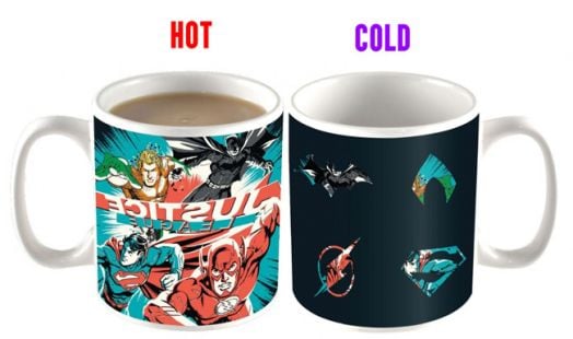 Чаша с термо ефект DC Comics Justice League